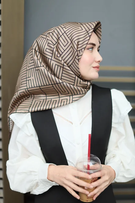Silk Home Twill ipek Eşarp 11390-04