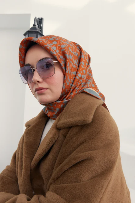 Silk Home Twill İpek Eşarp 11412-17