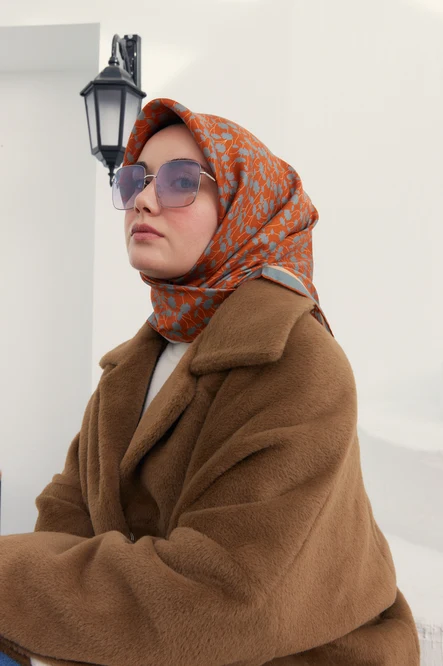 Silk Home Twill İpek Eşarp 11412-17