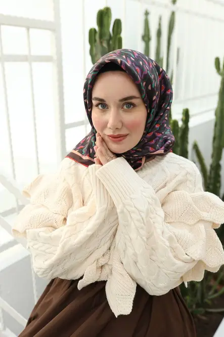 Silk Home Twill Ipek Eşarp 11413-41