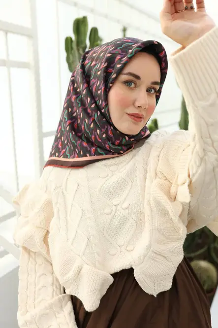 Silk Home Twill Ipek Eşarp 11413-41