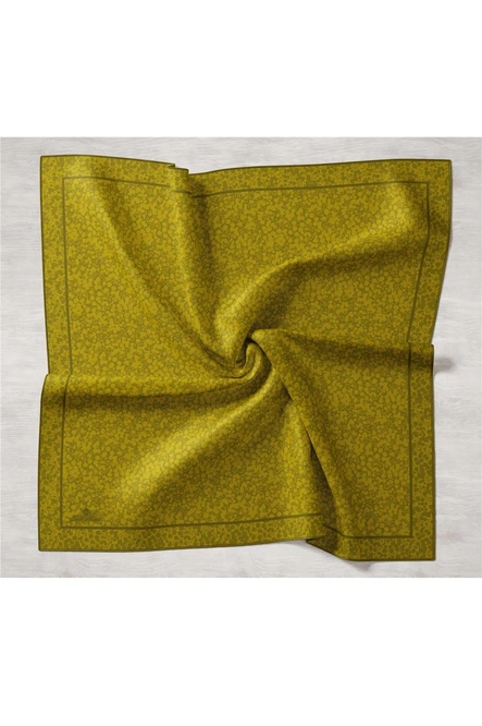 Silk Home Twill İpek Eşarp 11435-19 Asit Yeşil