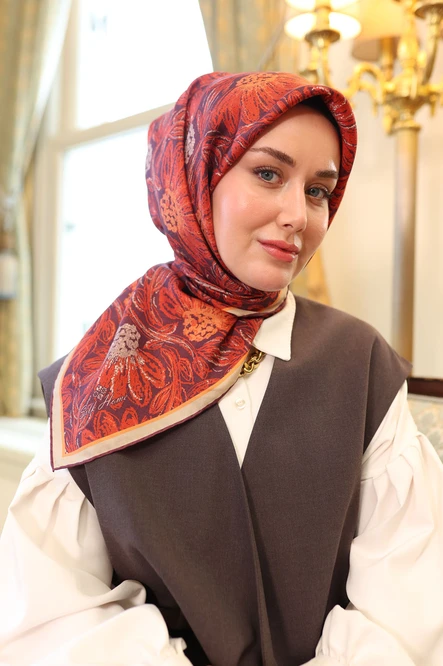 Silk Home Twill İpek Eşarp 11458-01