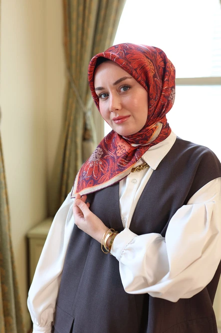 Silk Home Twill İpek Eşarp 11458-01