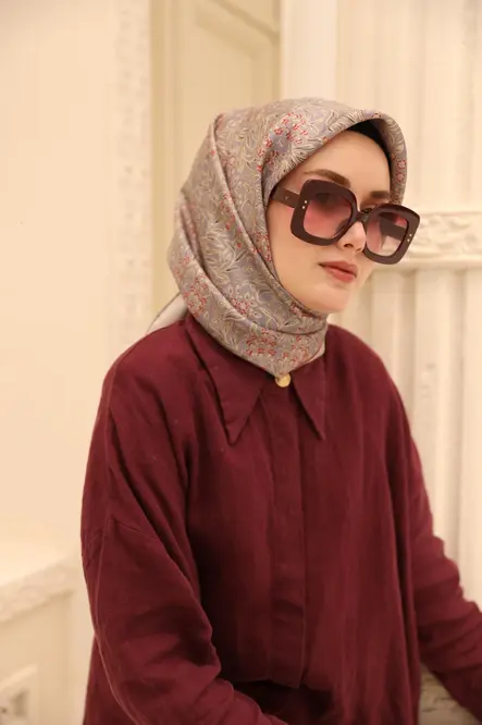 Silk Home Twill İpek Eşarp 11464-44