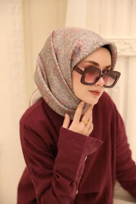 Silk Home Twill İpek Eşarp 11464-44