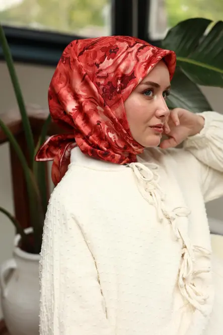 Silk Home Twill İpek Eşarp 11465-11