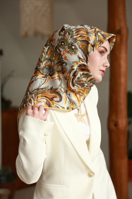 Silk Home Twill İpek Eşarp 11469-34
