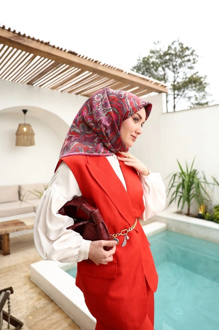 Silk Home Twill İpek Eşarp 11469-51