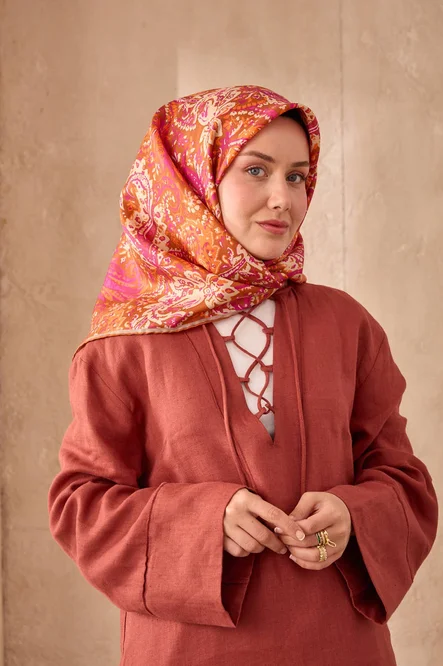 Silk Home Twill İpek Eşarp 11473-23