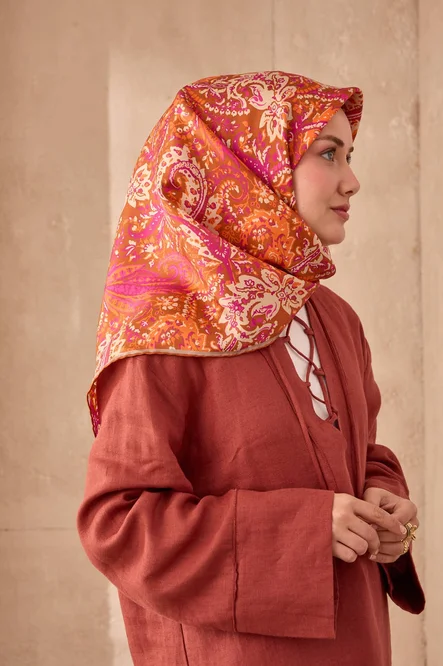 Silk Home Twill İpek Eşarp 11473-23