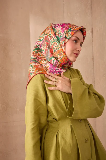 Silk Home Twill İpek Eşarp 11473-41