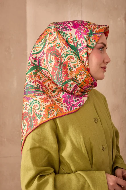 Silk Home Twill İpek Eşarp 11473-41