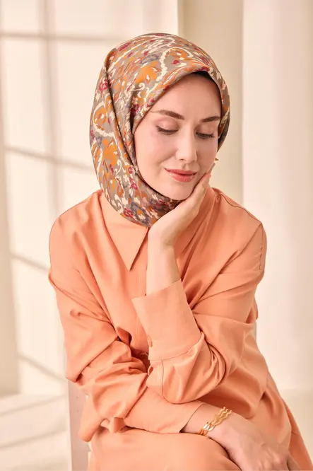 Silk Home Twill İpek Eşarp 11478-08