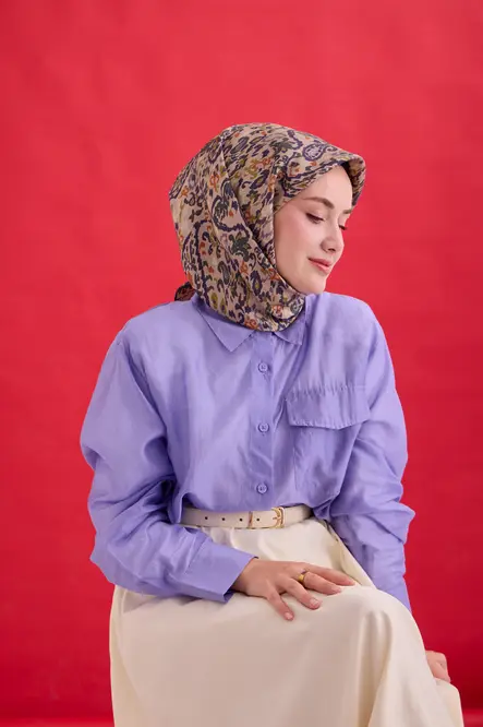 Silk Home Twill İpek Eşarp 11478-10