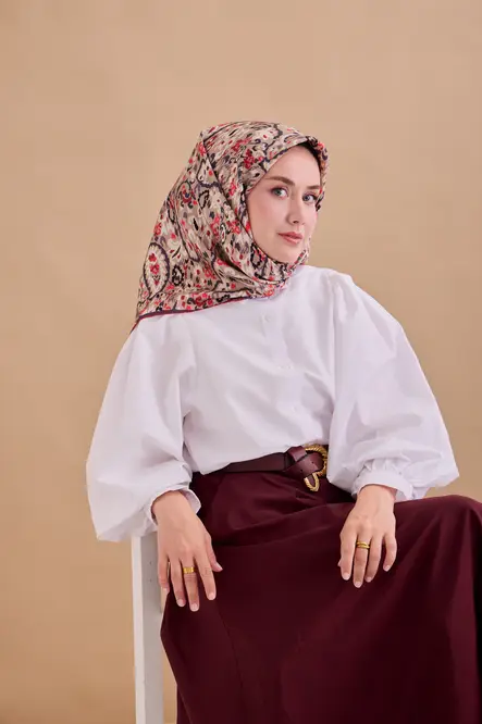 Silk Home Twill İpek Eşarp 11478-14