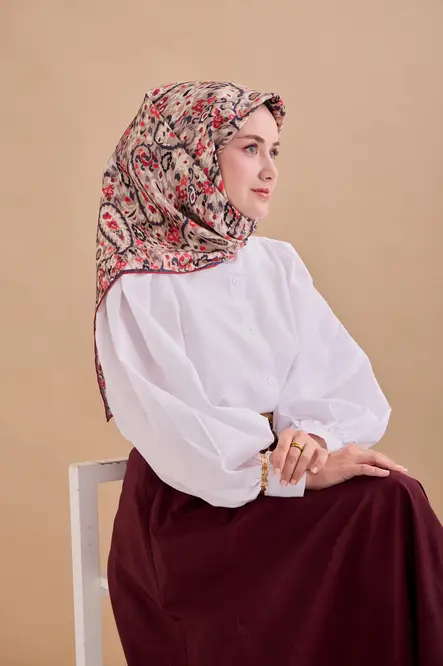 Silk Home Twill İpek Eşarp 11478-14