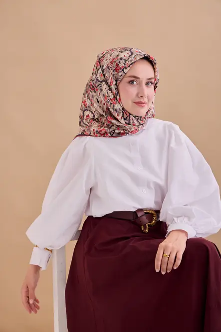 Silk Home Twill İpek Eşarp 11478-14