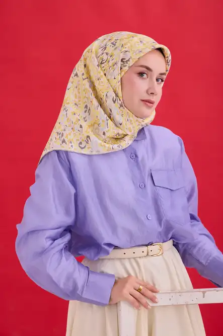 Silk Home Twill İpek Eşarp 11478-27