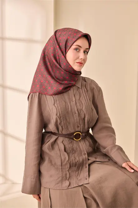 Silk Home Twill İpek Eşarp 11479-12