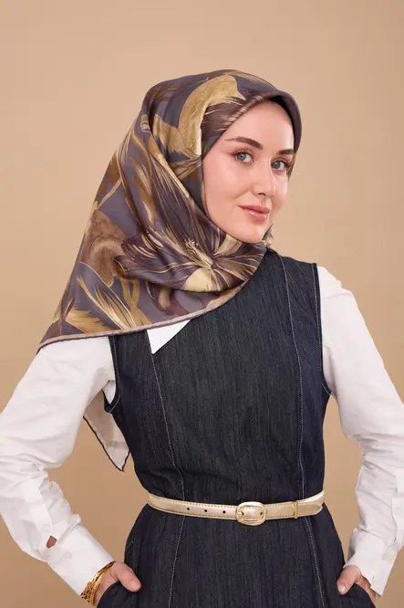 Silk Home Twill İpek Eşarp 11480-59