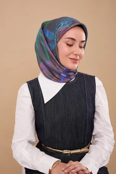Silk Home Twill İpek Eşarp 11480-77