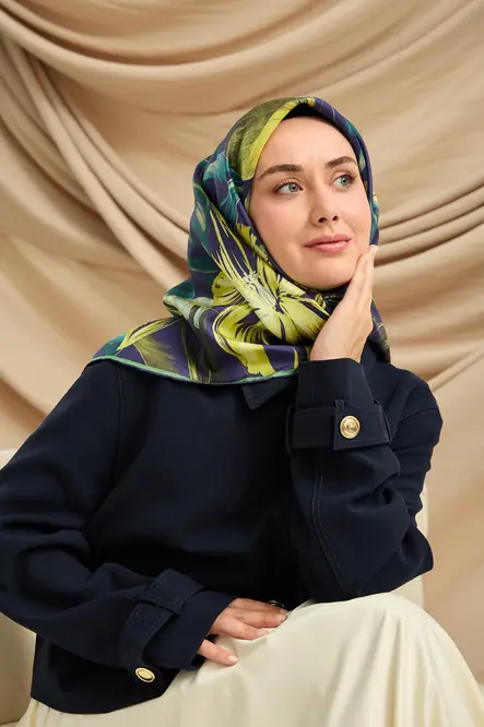 Silk Home Twill İpek Eşarp 11480-81