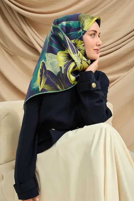 Silk Home Twill İpek Eşarp 11480-81
