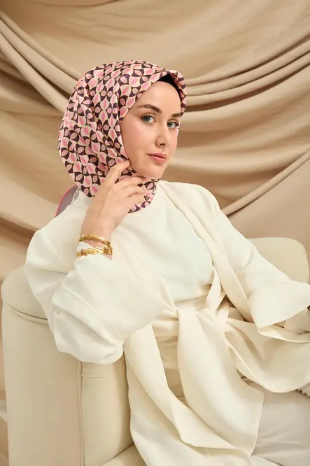 Silk Home Twill İpek Eşarp 11481-03 Toz Pembe