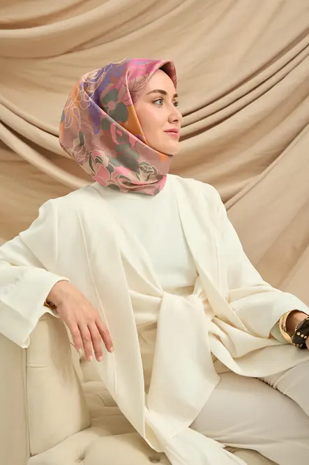 Silk Home Twill İpek Eşarp 11483-22