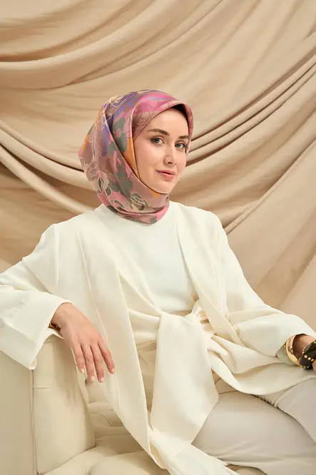 Silk Home Twill İpek Eşarp 11483-22