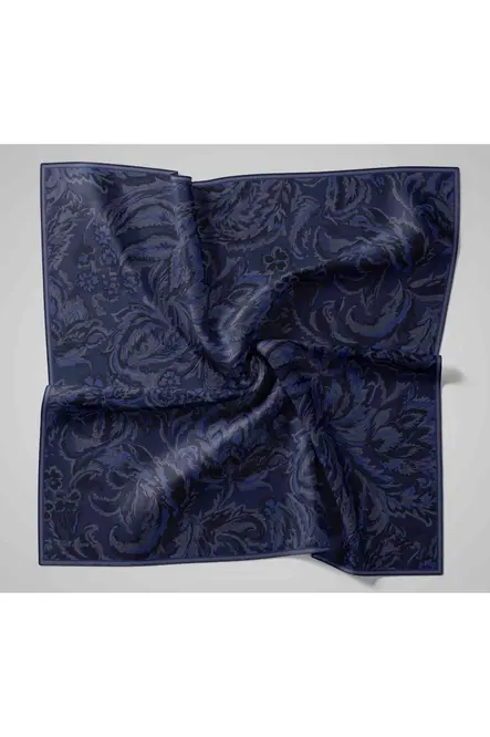 Silk Home Twill İpek Eşarp 11485-65 Gece Mavisi