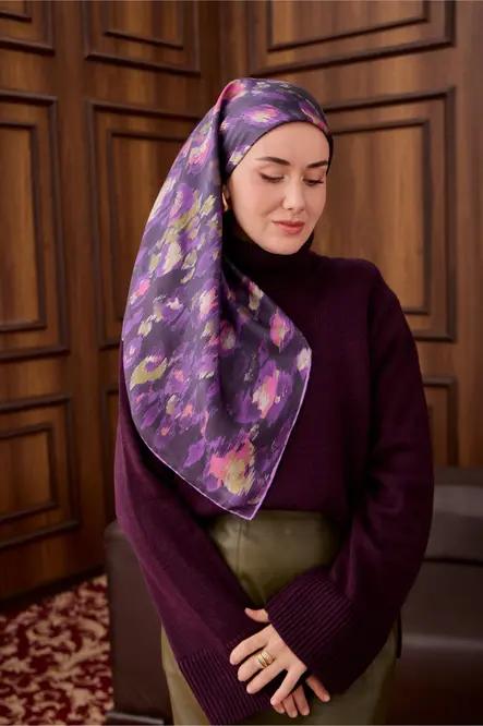 Silk Home Twill İpek Eşarp 11492-10