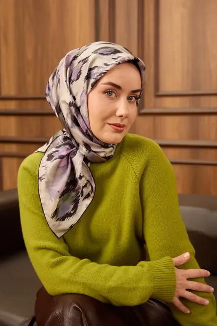 Silk Home Twill İpek Eşarp-11492-24