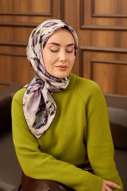 Silk Home Twill İpek Eşarp-11492-24