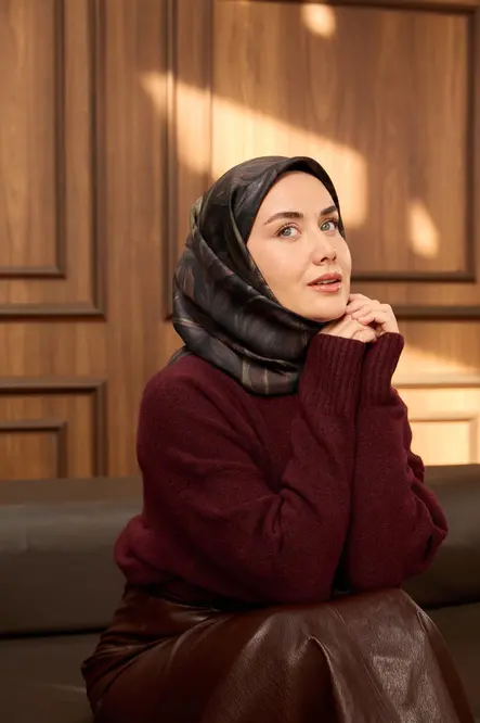 Silk Home Twill İpek Eşarp 11493-10