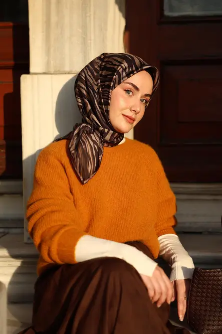 Silk Home Twill İpek Eşarp 11495-13