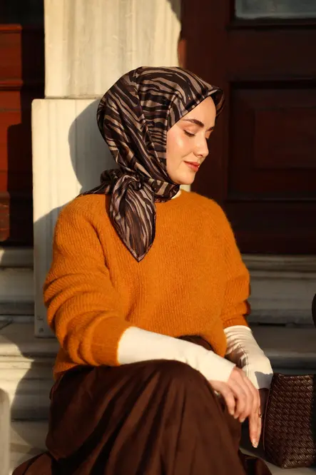 Silk Home Twill İpek Eşarp 11495-13