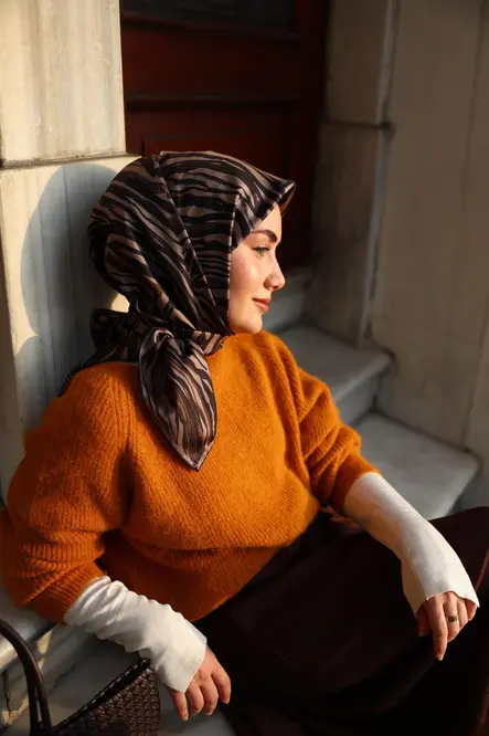 Silk Home Twill İpek Eşarp 11495-13