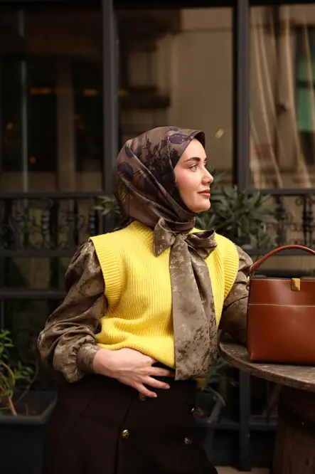 Silk Home Twill İpek Eşarp 11497-08