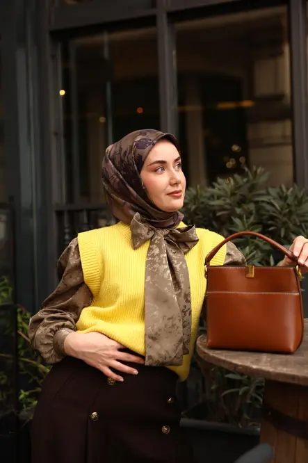 Silk Home Twill İpek Eşarp 11497-08