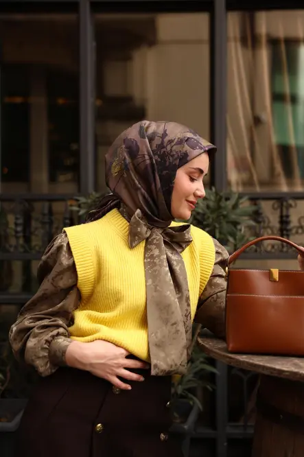 Silk Home Twill İpek Eşarp 11497-08