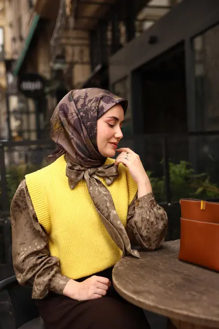 Silk Home Twill İpek Eşarp 11497-08