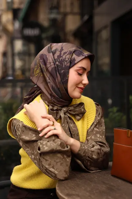 Silk Home Twill İpek Eşarp 11497-08