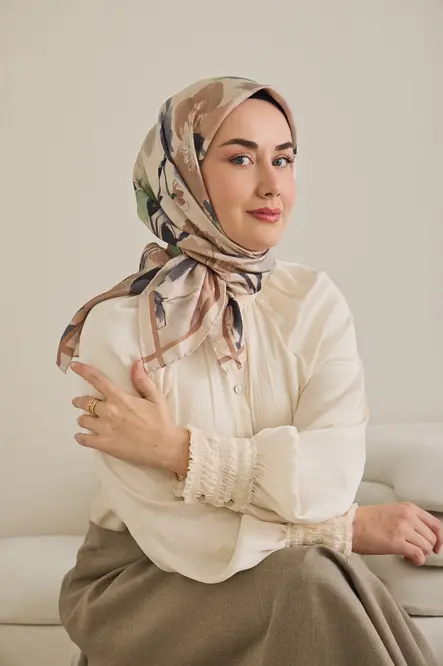 Silk Home Twill İpek Eşarp 11498-08