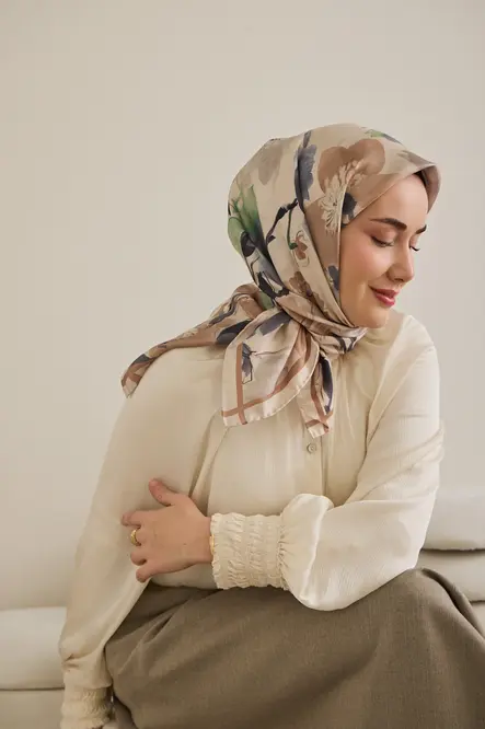 Silk Home Twill İpek Eşarp 11498-08