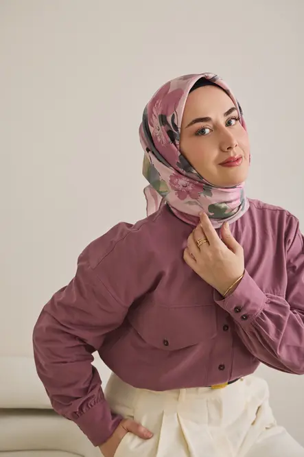 Silk Home Twill İpek Eşarp 11498-09