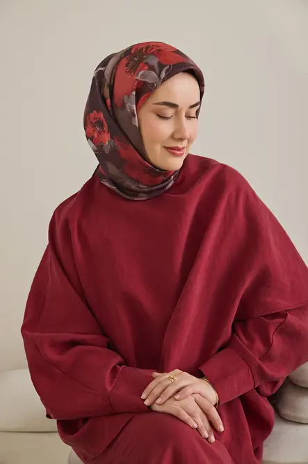 Silk Home Twill İpek Eşarp 11498-10