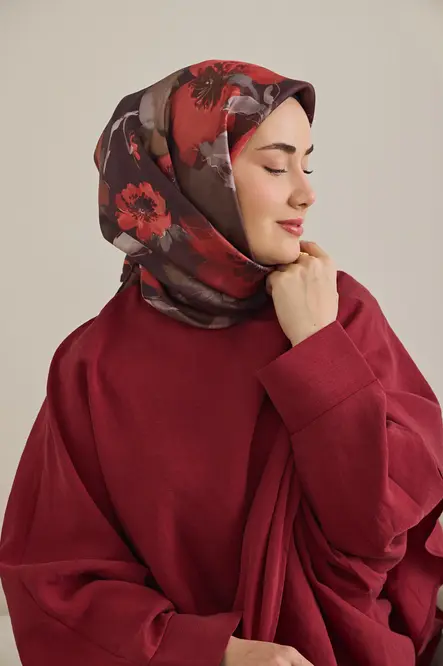 Silk Home Twill İpek Eşarp 11498-10