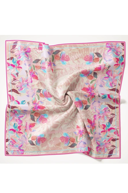 Silk Home Twill İpek Eşarp 11511-03 Evreka Bej